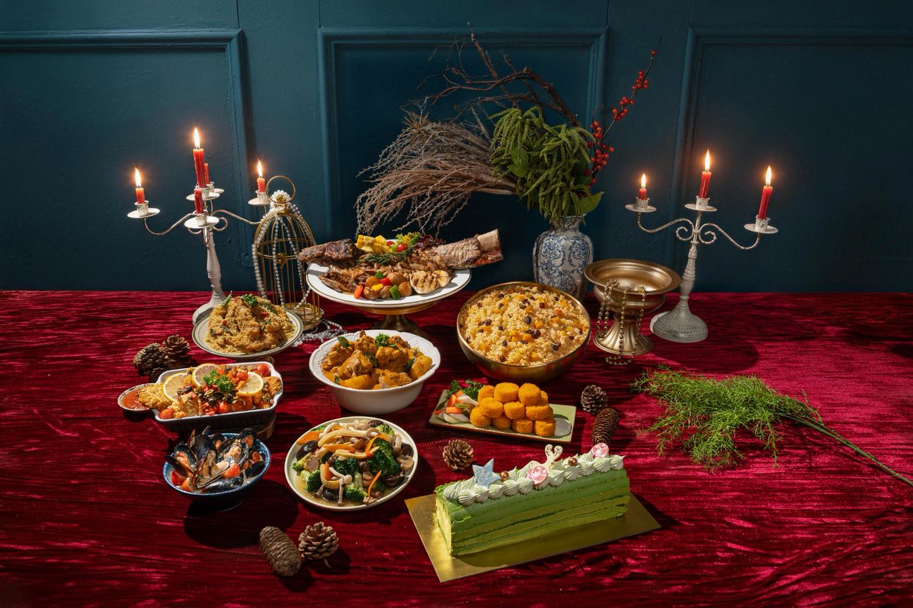 Penang Culture Christmas catering spread