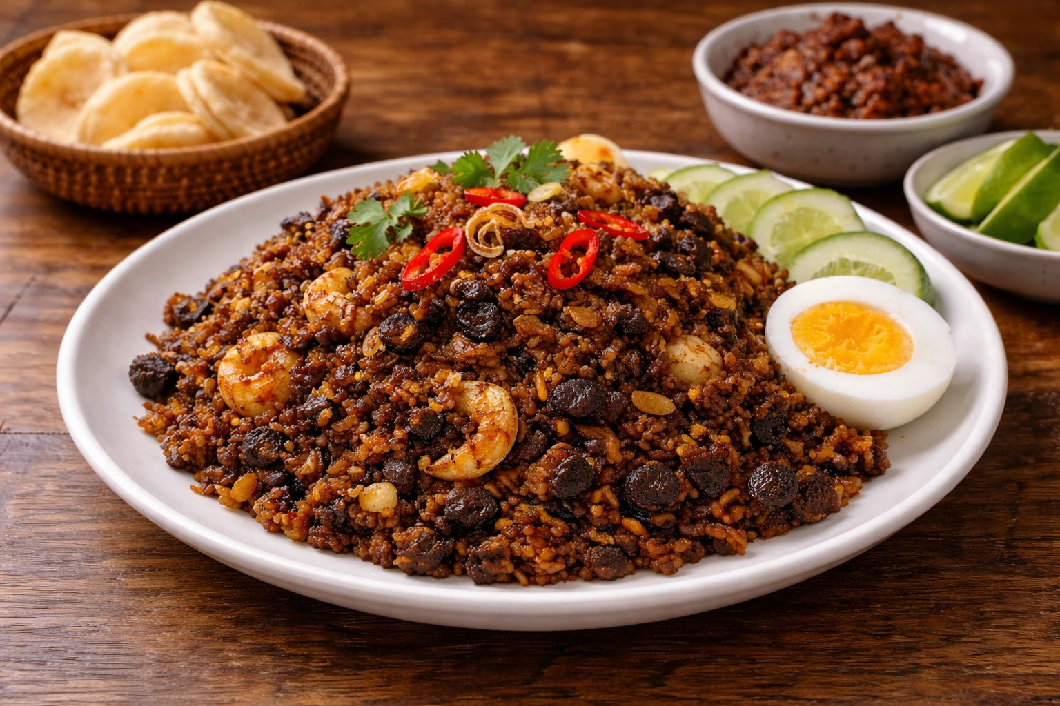 Buah Keluak Fried Rice