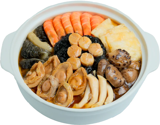 DELUXE AUSPICIOUS TREASURE POT <br>  Top reunion table favourite