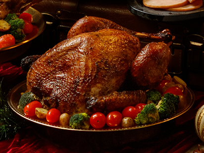 Classic Roasted Turkey with Chestnut Stuffing