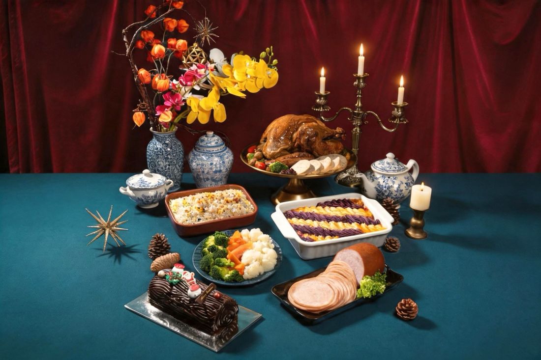 Penang Culture Christmas catering spread