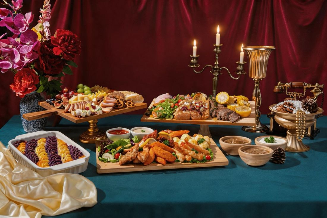 Penang Culture Christmas catering spread