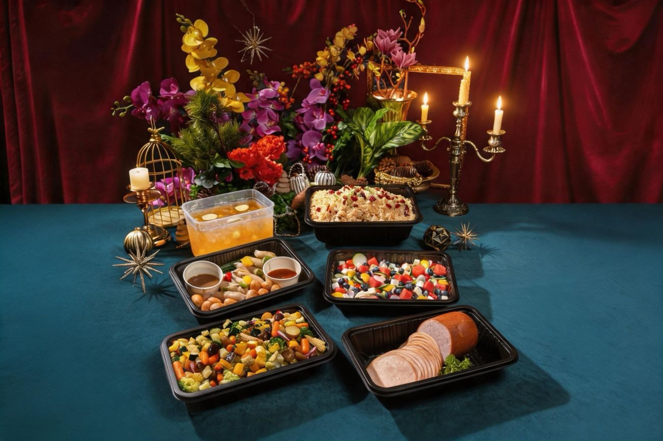 Penang Culture Christmas catering spread