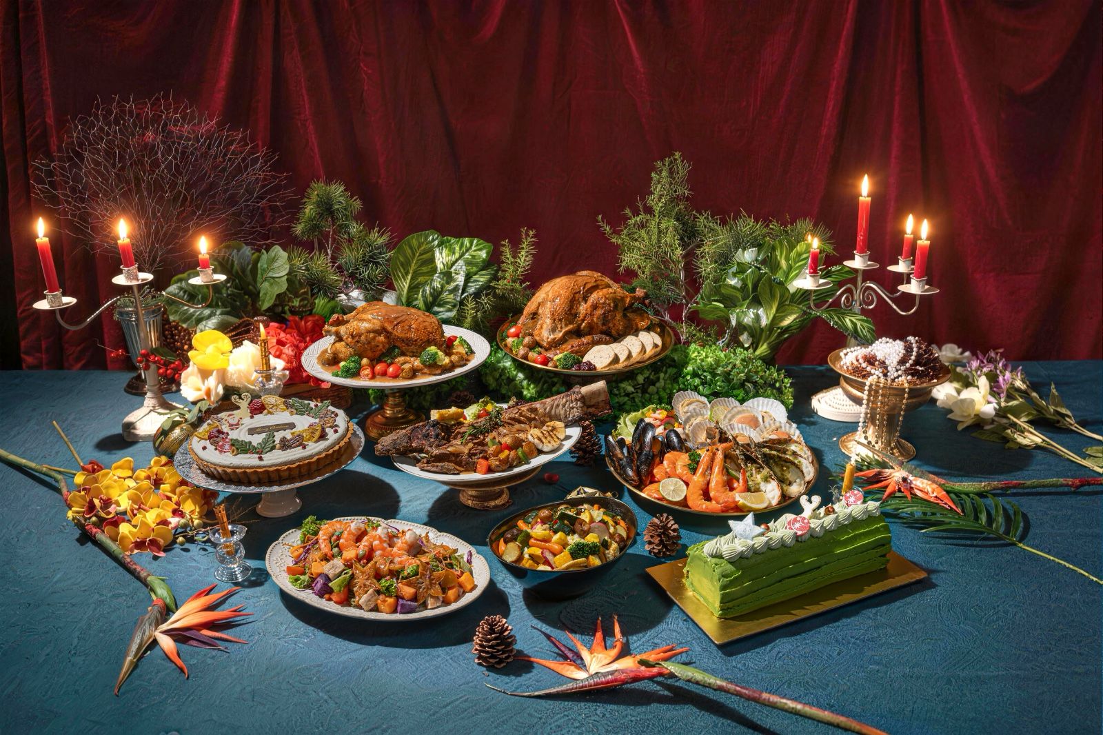 Penang Culture Christmas catering spread