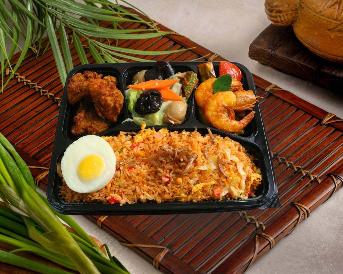 VILLAGE BENTO SET | Buffet Catering Singapore | Penang Culture